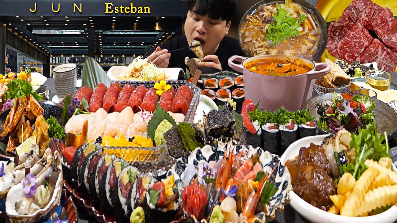 처음 가본 고급일식집에서 제대로 먹어보겠습니다! 먹방! ASMR social eating Mukbang(Eating Show ...