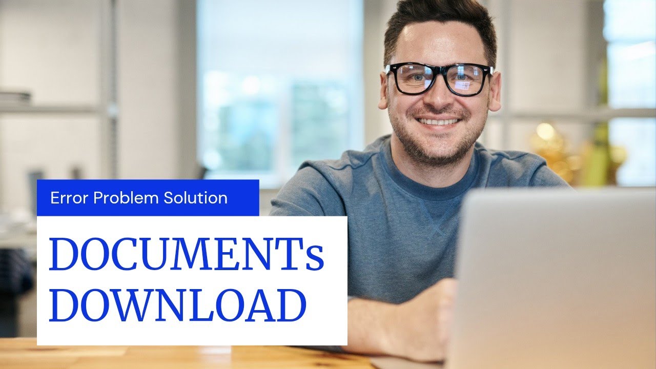 Learn How To Download Documents/ Problem Solution - YouTube