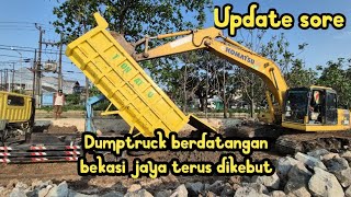 AFTERNOON UPDATE❗️JLN.BARU BEKASI JAYA IS STILL BEING WORKED ON TOGETHER❗️#kdm