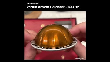 Nespresso Vertuo Advent Calendar - Day 16