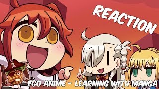 Fgo anime - learning with manga | reaction