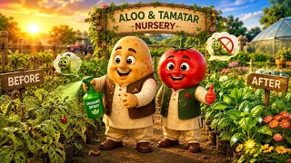 Pests Destroyed Potato and Tomato's Nursery! 😱🌱 | Then This Miracle Happened | 3D Animated Story