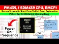 Pm439 sdm439 cpu emcp voltage requirements deeply explain