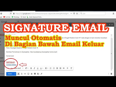 Membuat Signature Email (Tanda Tangan) Otomatis di Gmail  | Tips Receh