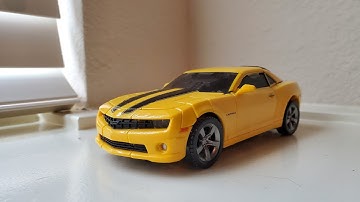 Bumblebee vs Barricade Transformers Stop Motion #shorts