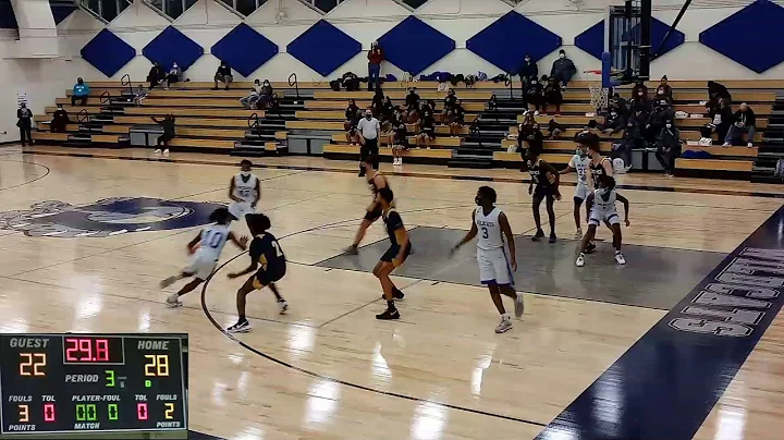 Highlights from East Meck at Garinger Boys game fr...