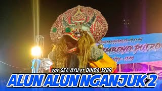 SUPER GAYENG ‼️ ALUN ALUN NGANJUK 2 voc DINDA 1289 ROGO SAMBOYO PUTRO Support By L-JHA PRO AUDIO