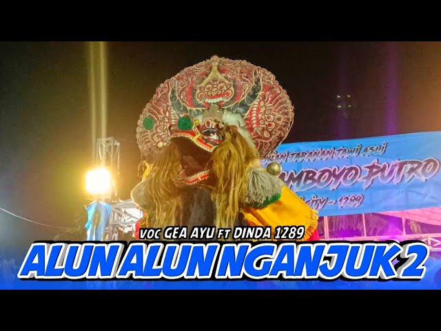 SUPER GAYENG ‼️ ALUN ALUN NGANJUK 2 voc DINDA 1289 ROGO SAMBOYO PUTRO Support By L-JHA PRO AUDIO class=