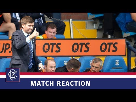REACTION | Steven Gerrard | Kilmarnock 1-2 Rangers rangers fc transfer news