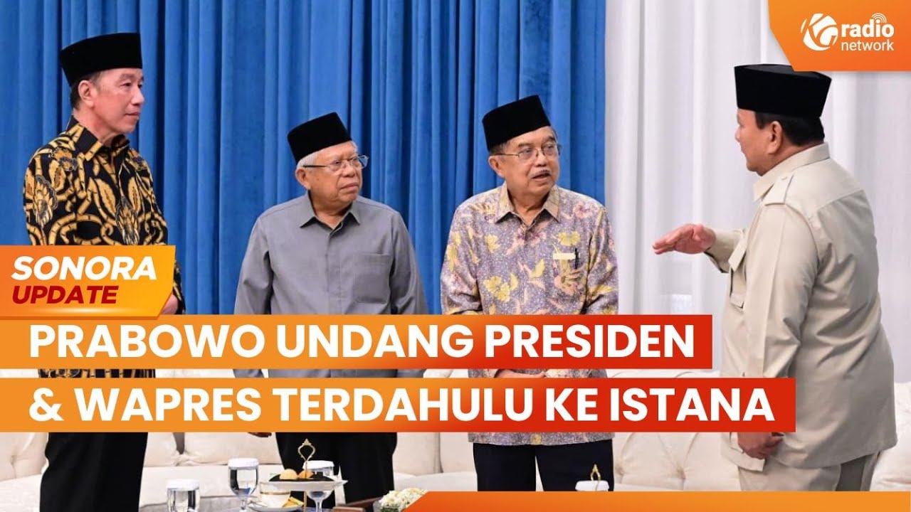 Presiden Prabowo Undang Presiden & Wapres Terdahulu ke Istana, Bahas Geopolitik | SONORA UPDATE