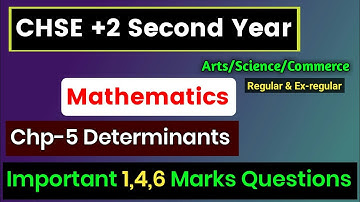 Important Questions On Determinants | +2 Second Year Mathematics Selection Questions 2024