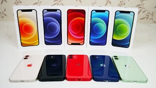 Apple iPhone 12 mini ALL Colours Unboxing