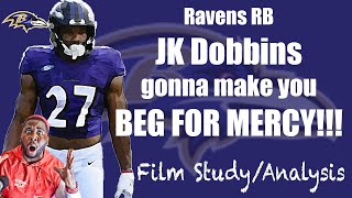 Ravens Study: RB JK Dobbins set to make defenses BEG FOR MERCY!!