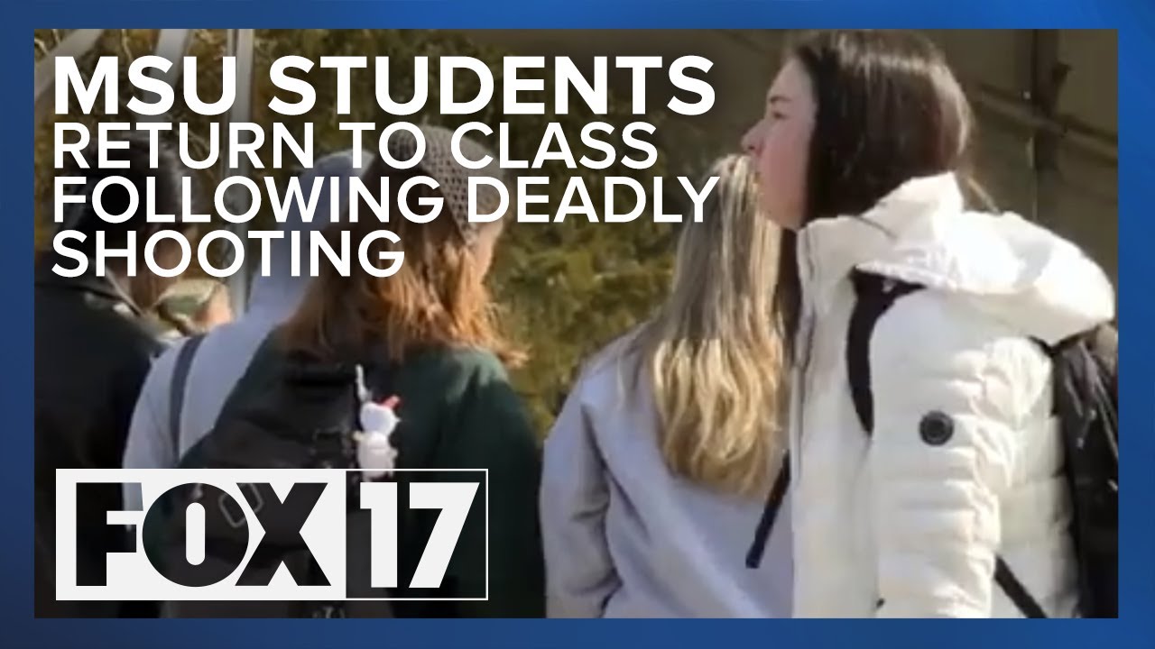 Students, Faculty Return To Classes Following Deadly School Shooting ...