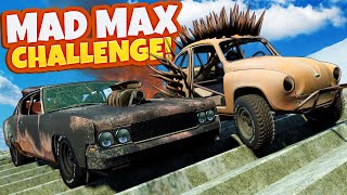 MAD MAX Stunt Race Leads to MASSIVE CRASHES in BeamNG Drive Mods!