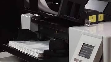 Controlled Dual Stacking Accessory for the Kodak i5800 scanner