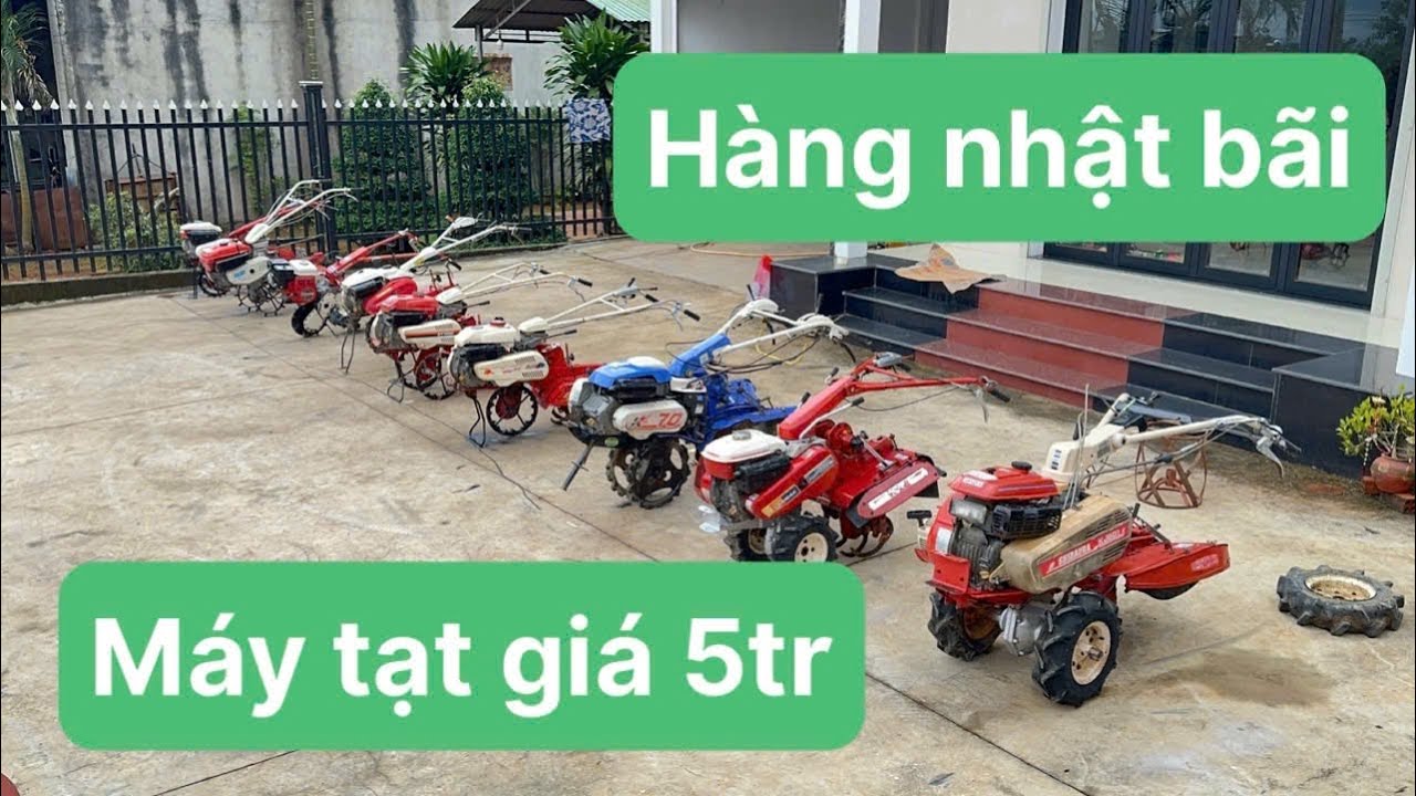 Máy tạt máy xới Nhật bãi giá 5tr bao ship 0326536152
