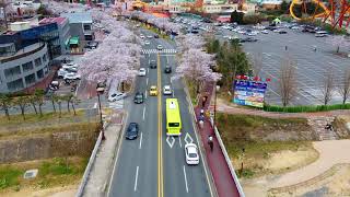 #Футаж трафик с моста Японии ◄4K•HD► #Footage traffic from the japan bridge