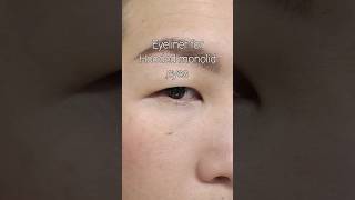 Eyeliner for Really Hooded Puffy Monolid eyes #eyeliner #eyelinerforhoodedeyes #eyelinerformonolids screenshot 5