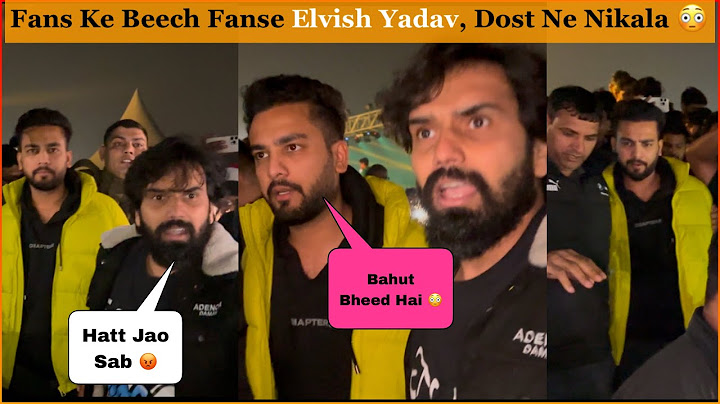 Elvish Yadav MOBBED BY FANS During The Entry || Rajat Dalal MEETUP 😍 ELVISH FUNNY REPLY TO FANS 🤣🤣