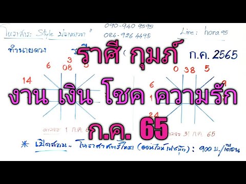 ทำนายดวง ชาวราศีกุมภ์   เดือน กรกฎาคม 2565