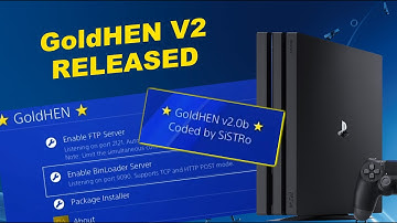 Testing GoldHen 2.0b on PS4 7.02 Jailbreak
