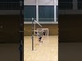 初めて会った少女にトスあげてもらった日#volleyball #バレーボール #日々成長#頑張れ👍