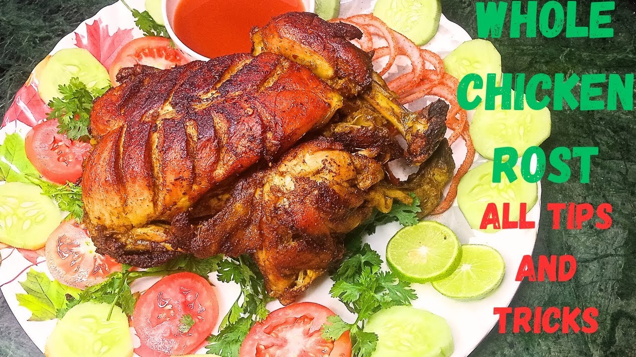 Whole Chicken Roast Recipe Without Oven.. Bohot hi jaldi or jatpat
