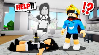 I Murdered My MAID, Now She HAUNTS Me.. in Roblox!!