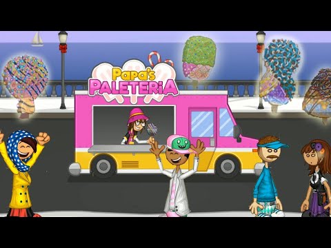 Papa's Paleteria To Go! - Food Truck (All Ingredients Unlocked)