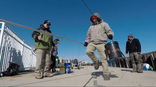 Shore Fishing Lake Michigan...Coal Park!