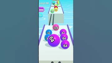 Ball Run 2048 level 36 gameplay#ballrun2048 #shorts