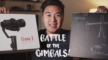 Zhiyun Crane 2 vs Moza Air vs Zhiyun Crane v2 (Review and Comparison)