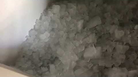 400Kg Cube ice machine and packing system