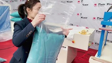 Pillow bagging and compress packing sealing machine HFD-3000 and HFD-888