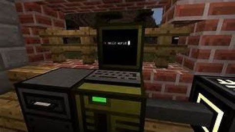 Playing OpenComputers Mod In ft. Dihan