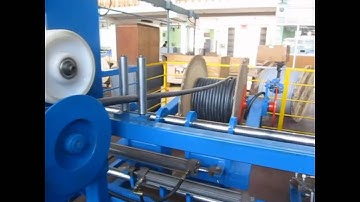 Take up Pay off cable winding machine