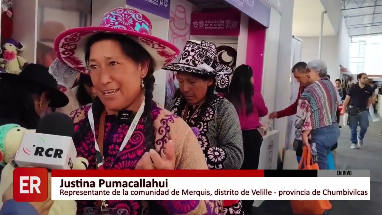 PERUMIN 36: JUSTINA PUMACALLAHUI, REPRESENTANTE DE LA COMUNIDAD DE MERQUIS