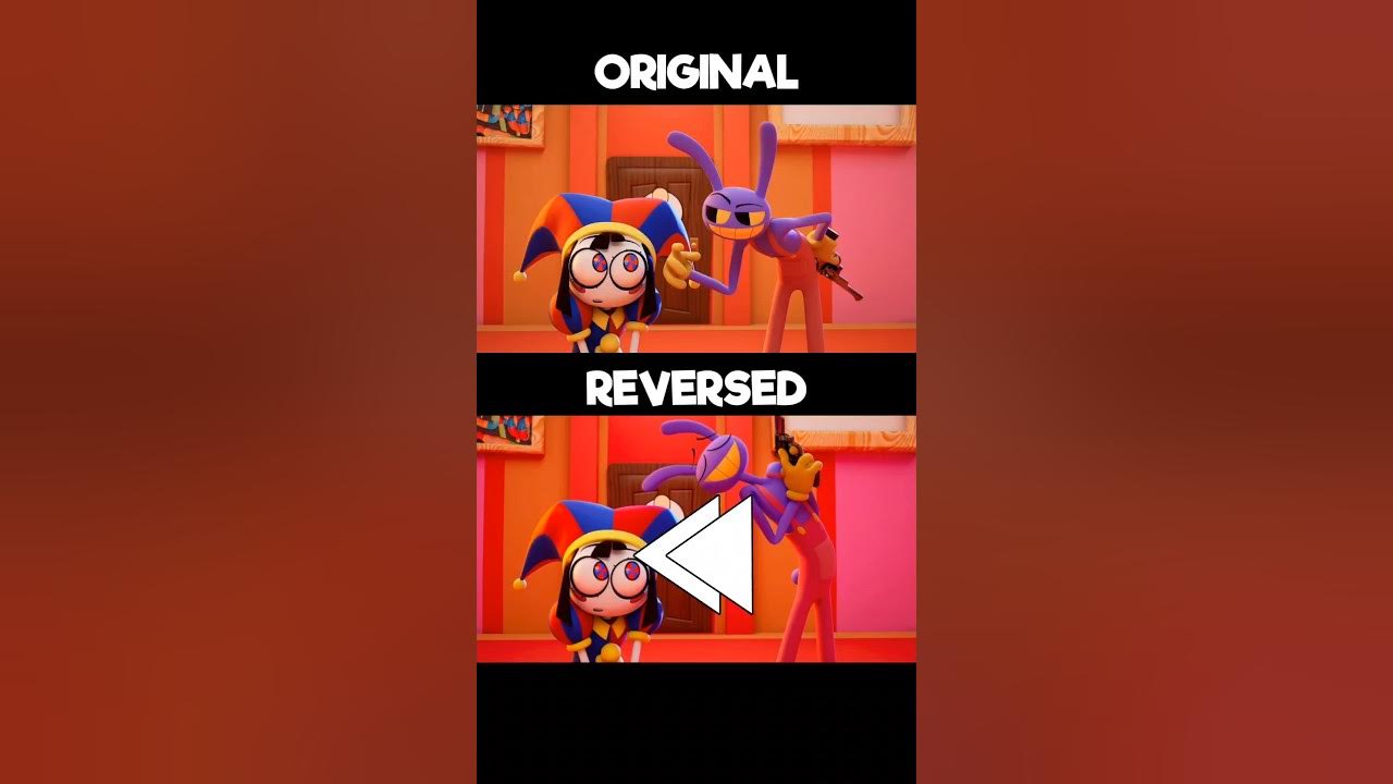 Daisy Bell: Amazing Digital Circus Song - Original Vs Reversed | #amazingdigitalcircus #shorts