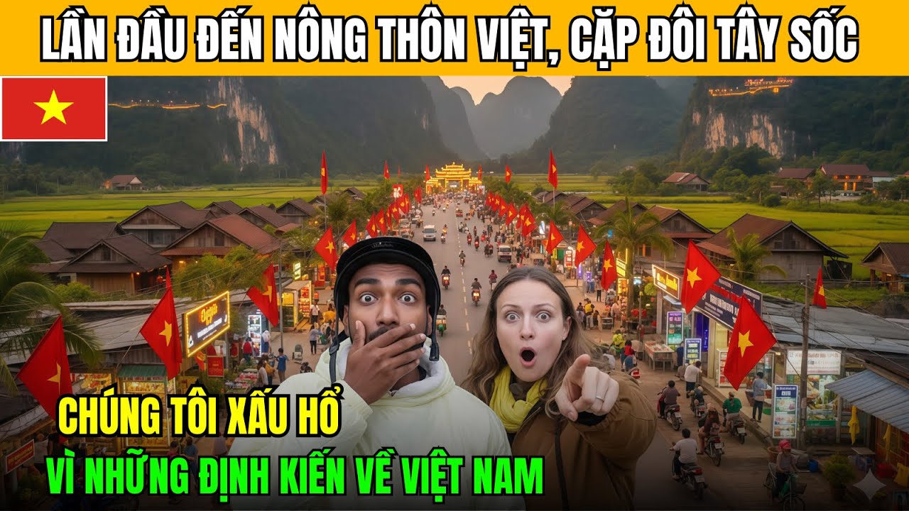 Lần Đầu Đến Nông Thôn Việt Nam, Cặp Đôi Nam Phi Phát Hiện Sự Thật Khiến Họ Xấu Hổ Về Định Kiến Cũ!