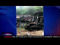 Conductor de camión pierde el control y cae al precipicio en carretera de Las Terrenas