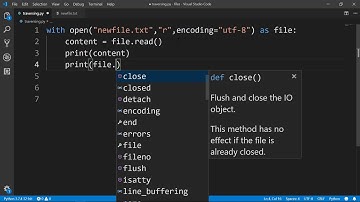 Python - Dosya Okuma Fonksiyonları