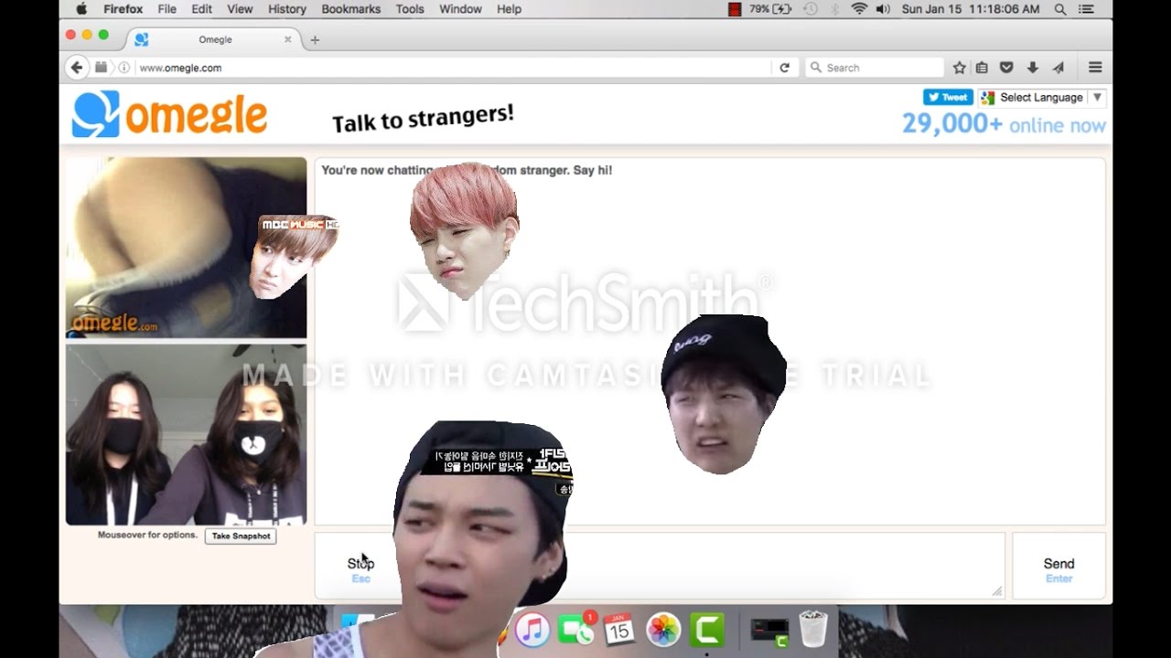 Face Mask Trolling Omegle Face Masking Gone Wrong Youtube
