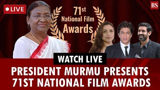 Watch Live: President Murmu presents 71st National Film Awards | Shah Rukh Khan | Vikrant Massey