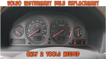 Volvo Instrument Cluster Issues? It may just be bulbs. Let me show you how to fix them! 01-07.