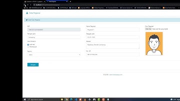Source Code Aplikasi  Pengolahan Data Pegawai