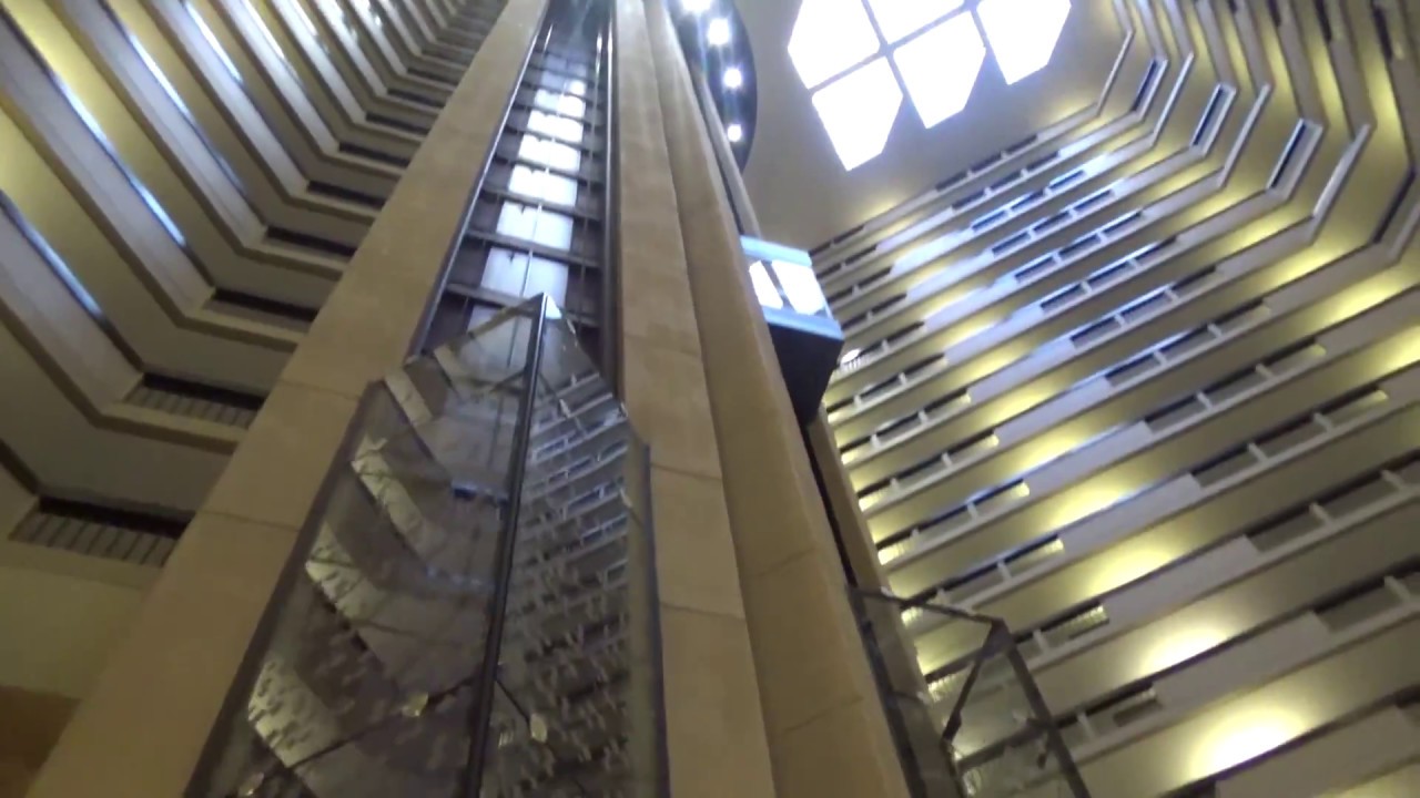 DOVER Traditional Traction Glass Elevators - Hyatt Regency Louisville - Louisville, KY