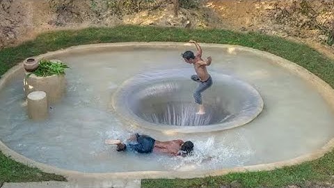 A man Builds a Dream Yard with an Amazing POOL out of Nothing | From Start to Finish by @rlcmaker 