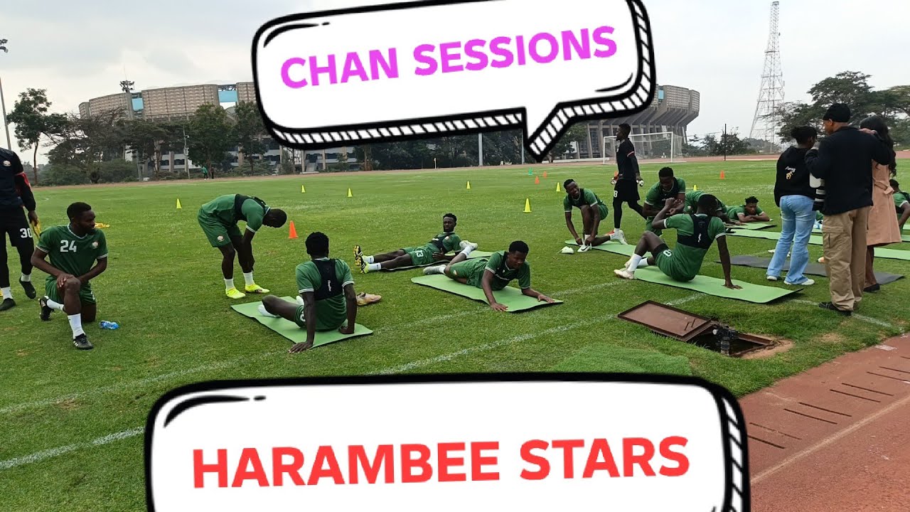 HARAMBEE STARS CHAN PREPARATIONS | INSIDE TRAINING SESSION WITH COACH BENNY MCCARTHY