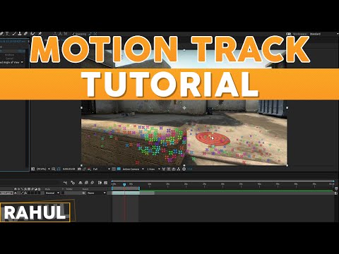 EASY MOTION TRACK TUTORIAL (AFTER EFFECTS)